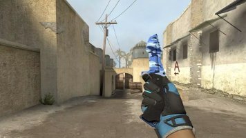Модель ножа Huntsman «Bright Water» для CSS