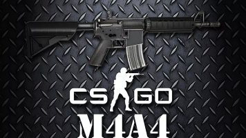 Модель M4A4 из CS:GO для CS 1.6