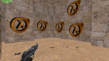 Логотип «3D Half-Life 2 Logo» для CS 1.6