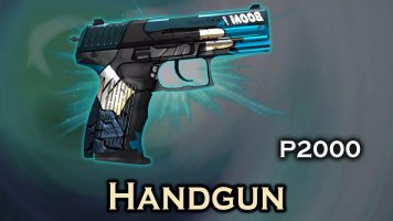 Модель P250 «Пистолет — Handgun» для CS 1.6