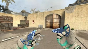 Модель ножа «Shadow Daggers | Bright Water» для CSS