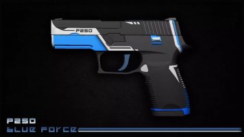 Модель P228 «P250 | Blue Force» для CS 1.6