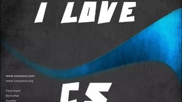 Тема меню «Я люблю CS» для CS 1.6